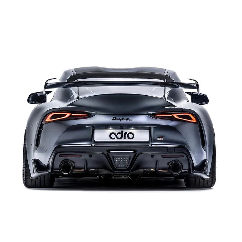 Toyota GR Supra A90 Mk5 Carbon Fibre Rear Winglets by Adro (2019+) - | Side Skirts & Winglets | FD Racing