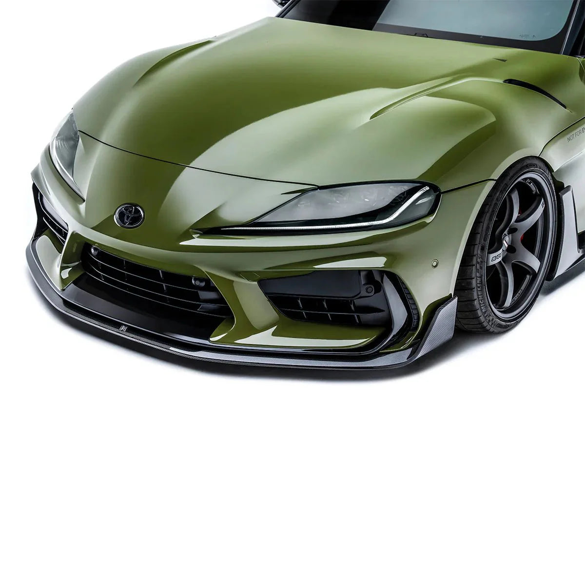 Adro Front Bumper Toyota GR Supra A90 Mk5 with CFD Downforce (2019+)