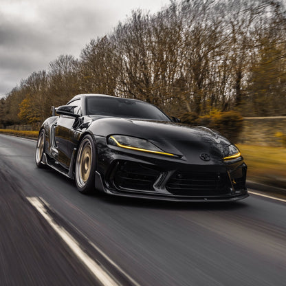 Adro Front Bumper Toyota GR Supra A90 Mk5 with CFD Downforce (2019+)
