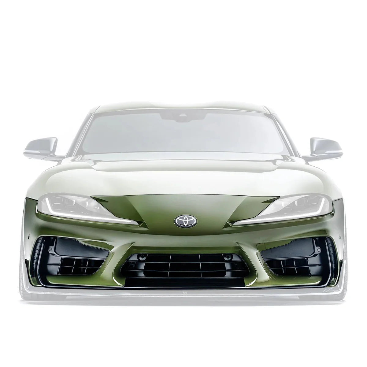 Adro Front Bumper Toyota GR Supra A90 Mk5 with CFD Downforce (2019+)
