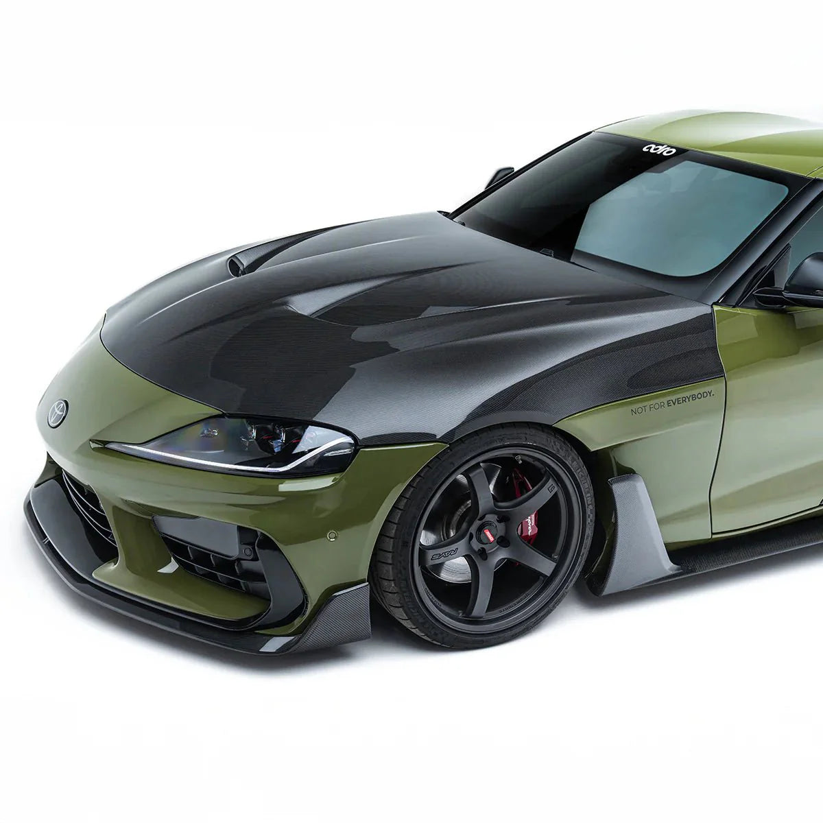 Toyota GR Supra Mk5 Carbon Fibre Front Bonnet Hood by Adro (2019+) - | Front Hood | FD Racing