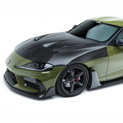 Toyota GR Supra Mk5 Carbon Fibre Front Bonnet Hood by Adro (2019+) - | Front Hood | FD Racing