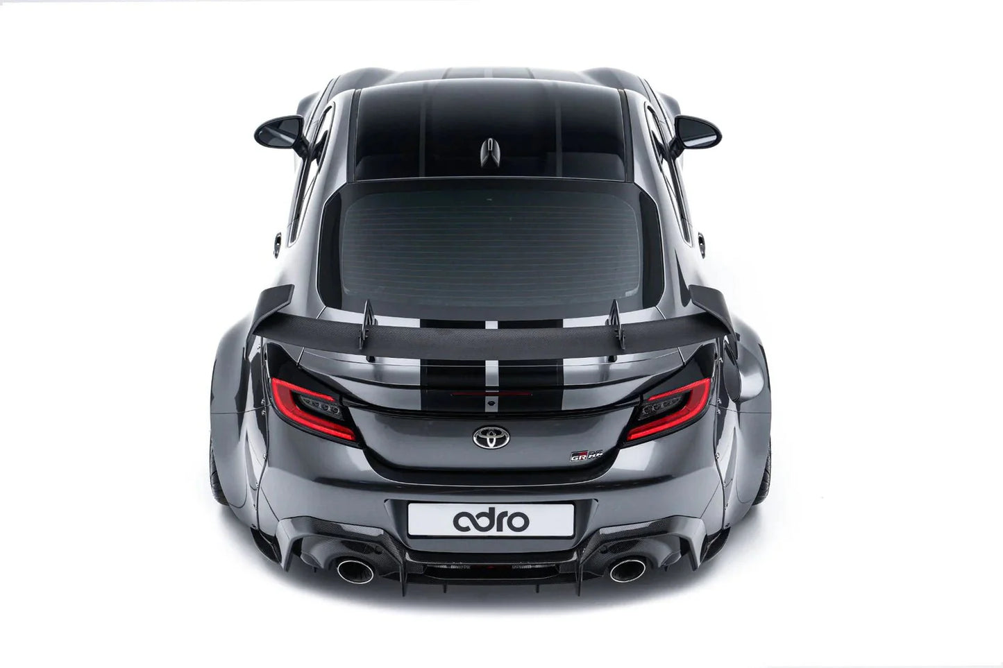 Toyota GR86 & Subaru BRZ Pre - Preg Carbon Fibre Swan Neck AT - R Rear Wing by Adro (2022+) - | Rear Wings | FD Racing