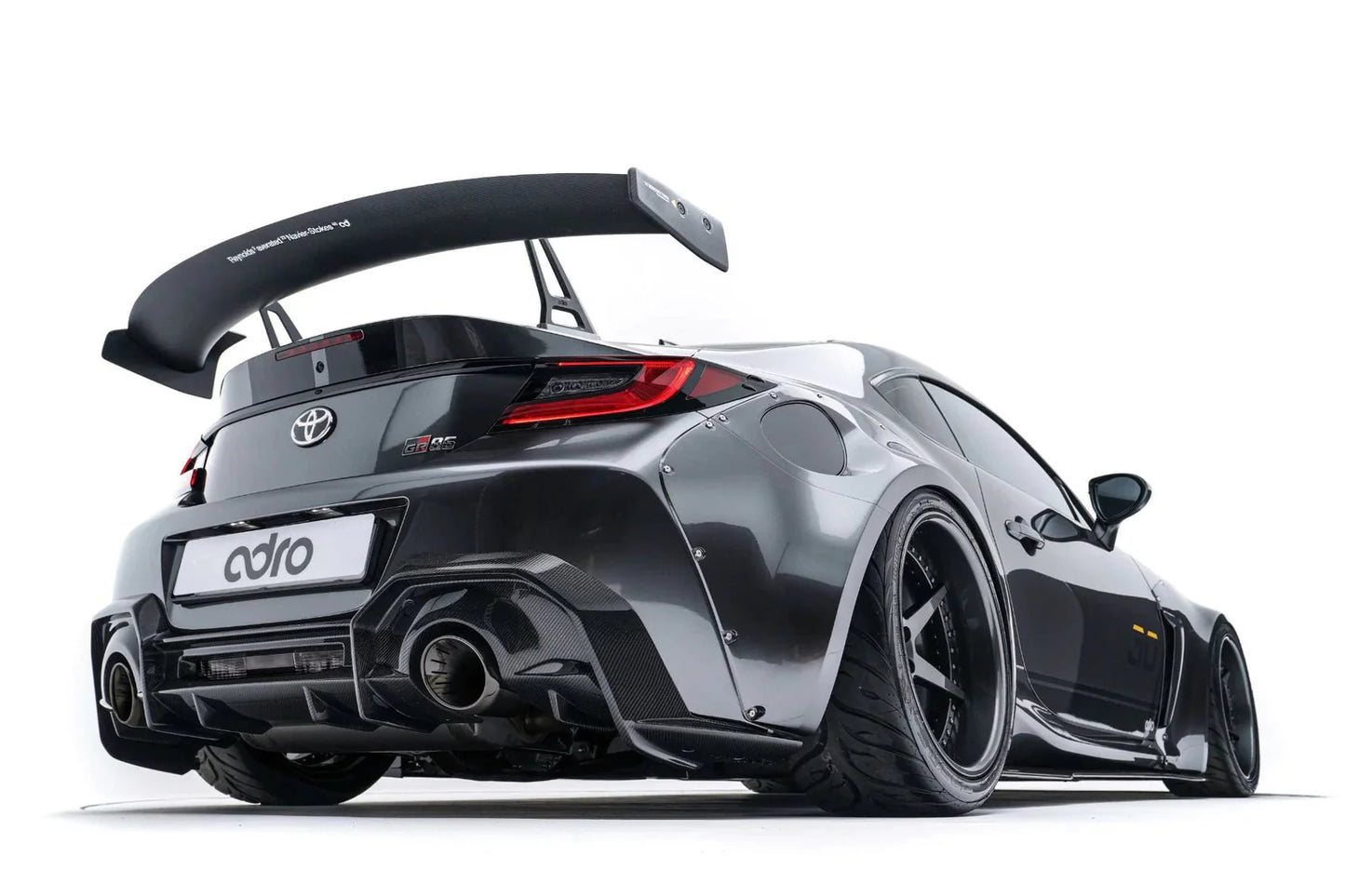 Toyota GR86 & Subaru BRZ Pre - Preg Carbon Fibre Swan Neck AT - R Rear Wing by Adro (2022+) - | Rear Wings | FD Racing