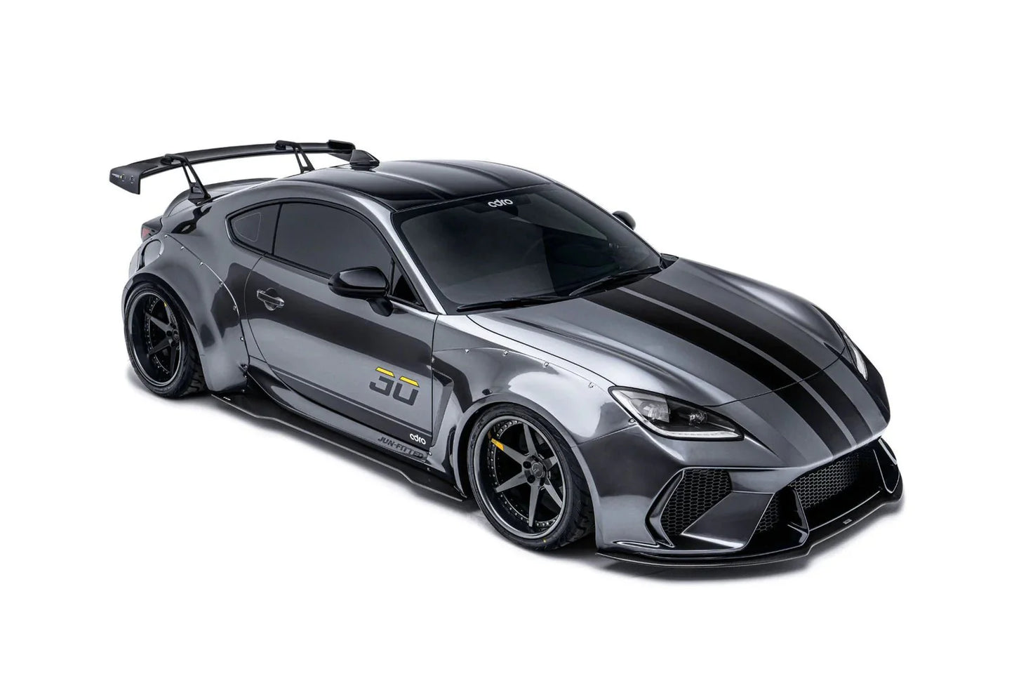 Toyota GR86 & Subaru BRZ Pre - Preg Carbon Fibre Swan Neck AT - R Rear Wing by Adro (2022+) - | Rear Wings | FD Racing