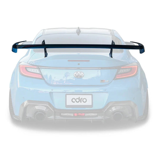 Toyota GR86 & Subaru BRZ Pre - Preg Carbon Fibre Swan Neck AT - R Rear Wing by Adro (2022+) - | Rear Wings | FD Racing