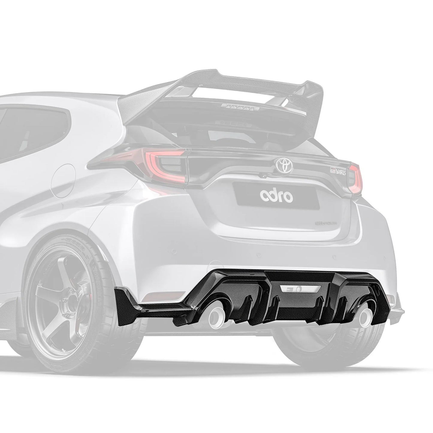 Adro Toyota GR Yaris Gen 1 Carbon Fibre Rear Diffuser