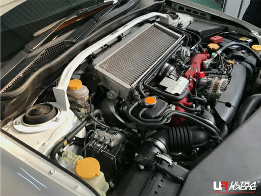 Ultra Racing 2-Point Front Upper Strut Bar for Subaru Impreza GRB 2.0T