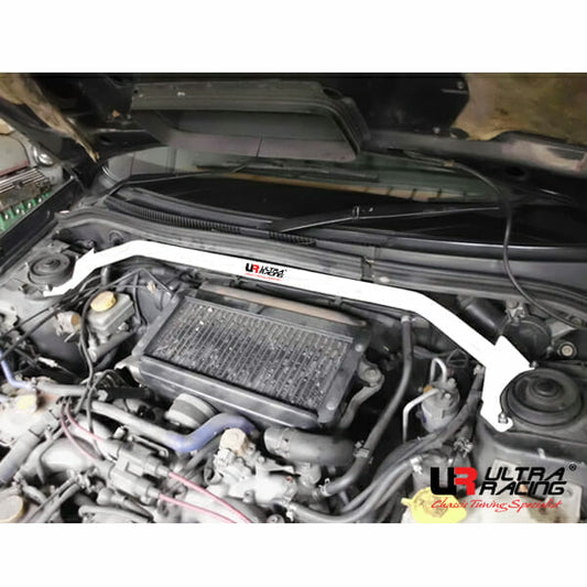 Ultra Racing 2-Point Front Upper Strut Bar for Subaru Forester SG5