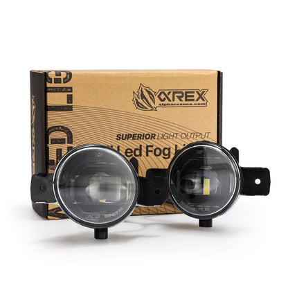 Universal Nissan/Infiniti DoubleTap Dual Color LED Projector Fog Lights | AlphaRex