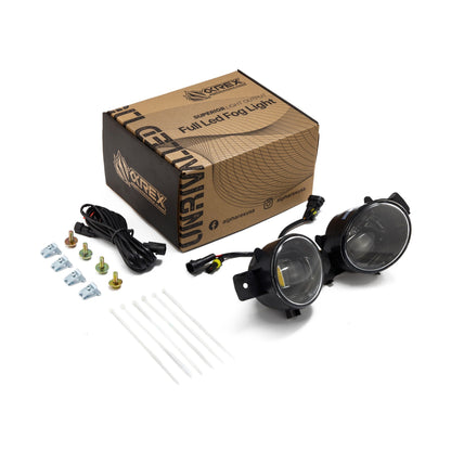 Universal Nissan/Infiniti DoubleTap Dual Color LED Projector Fog Lights | AlphaRex