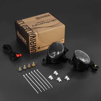 Universal Nissan/Infiniti DoubleTap Dual Color LED Projector Fog Lights | AlphaRex