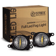 Universal Toyota/Lexus DoubleTap Dual Color LED Projector Fog Lights | AlphaRex