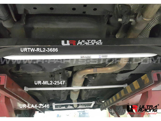 Ultra Racing Rear Lower Brace for Citroën C2 | UR-RL2-3686