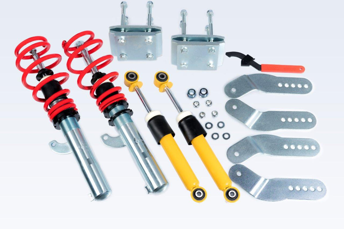 V-Maxx X-Street Coilover Kit for Volkswagen Caddy, Caddy Life & more (60 VW 21/50)