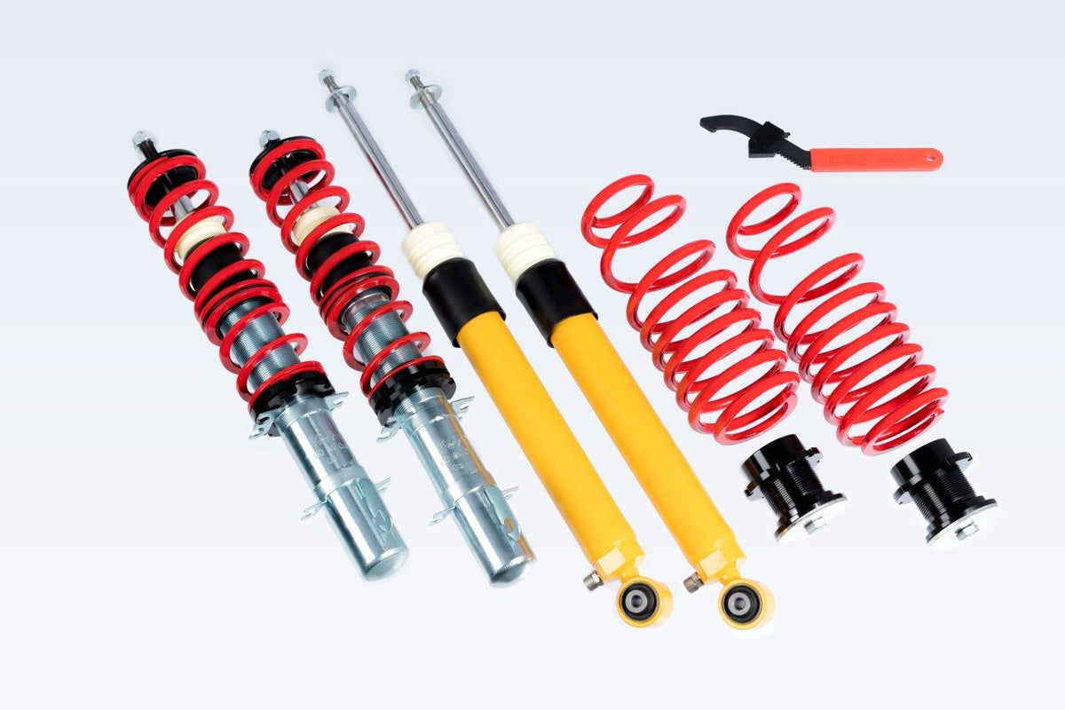V-Maxx X-Sport Adjustable Coilover Kit for Audi A3, Seat Leon, Toledo & more (70 AV 04)