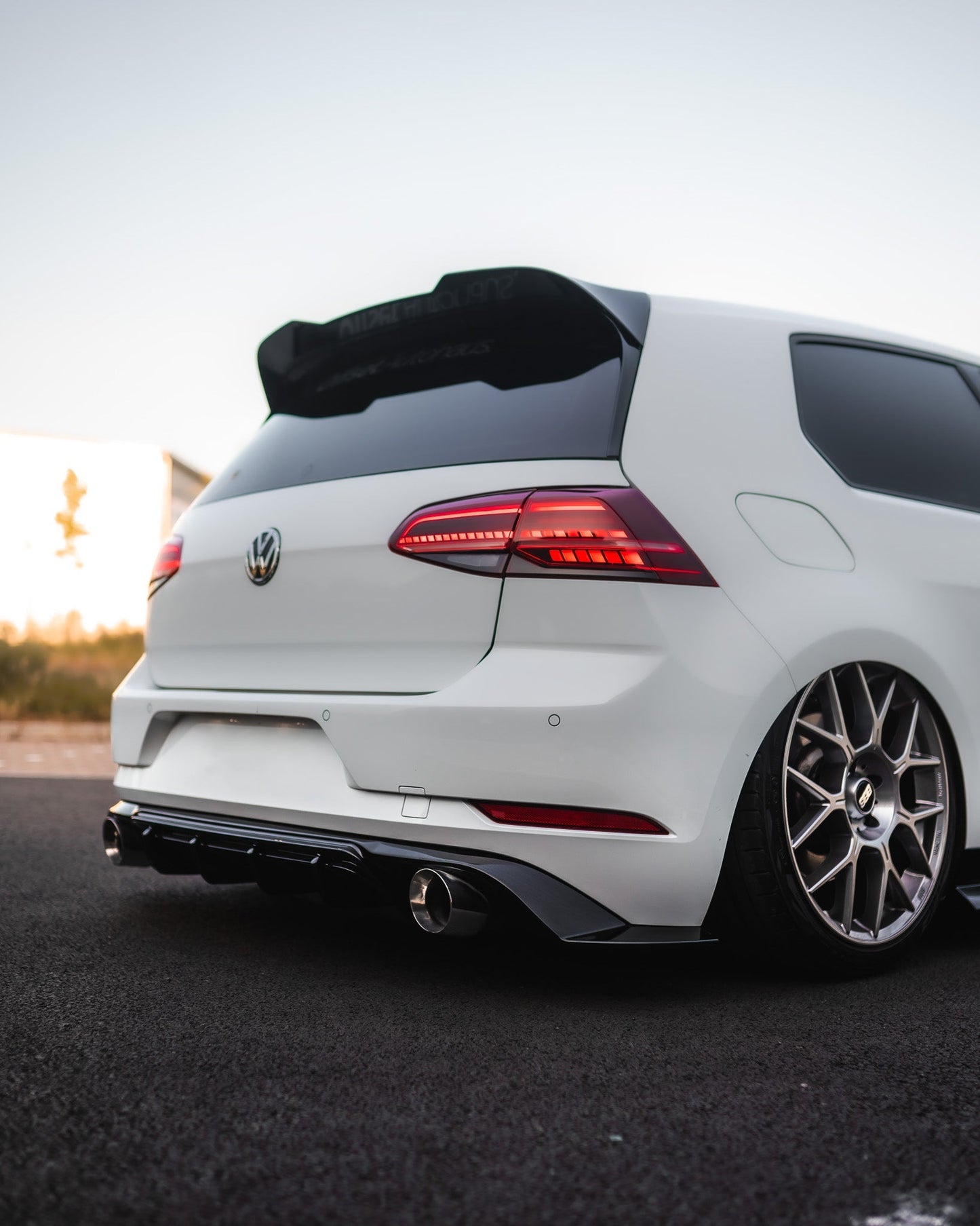 ZAERO EVO-1 Gloss Black Rear Spoiler for VW Golf | Volkswagen Golf