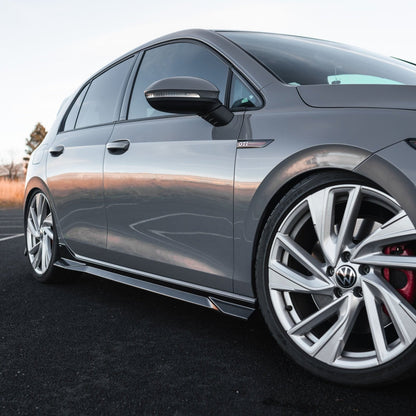 ZAERO EVO-1 Gloss Black Side Skirts for VW Golf | Multiple Fitments