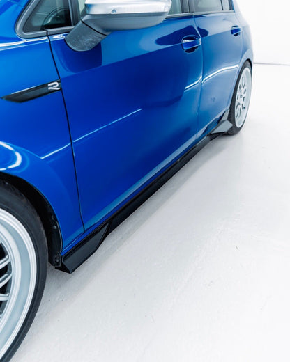 ZAERO EVO-1 Gloss Black Side Skirts for VW Golf | Multiple Fitments