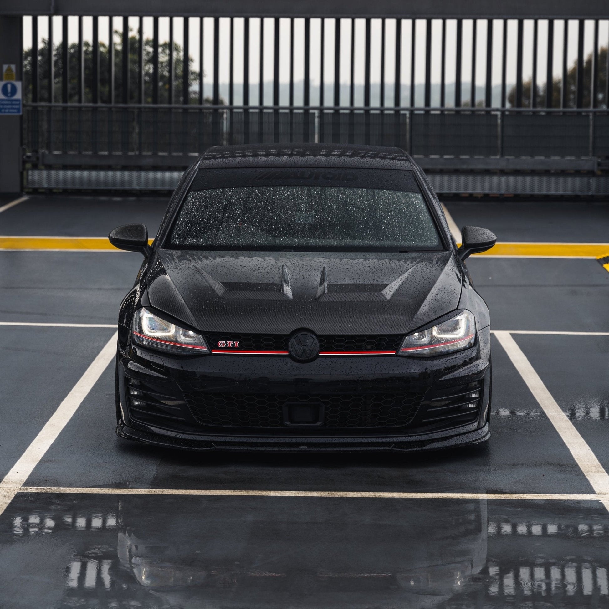 ZAERO Design EVO-1 Front Splitter Gloss Black VW | Multiple Fitments