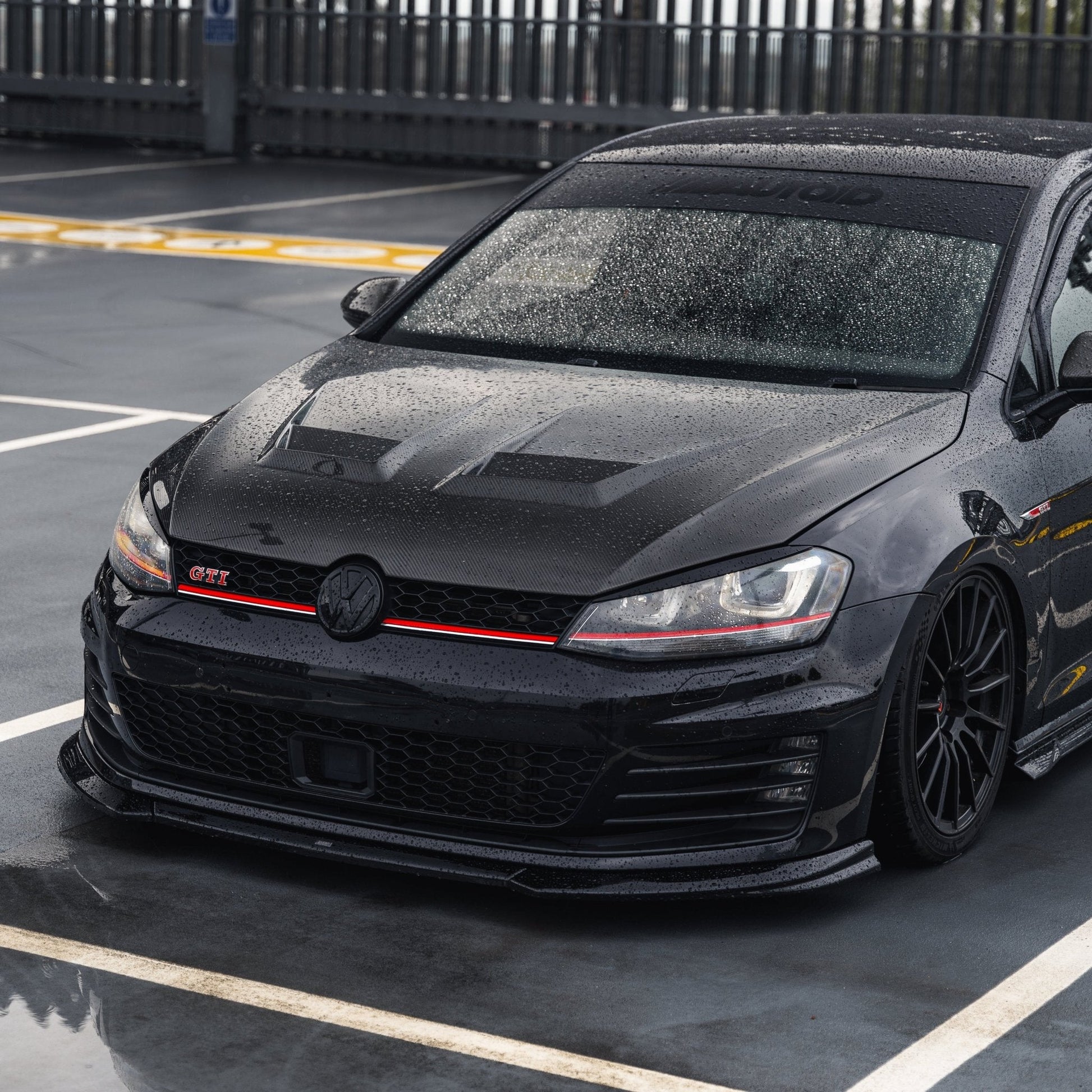 ZAERO Design EVO-1 Front Splitter Gloss Black VW | Multiple Fitments