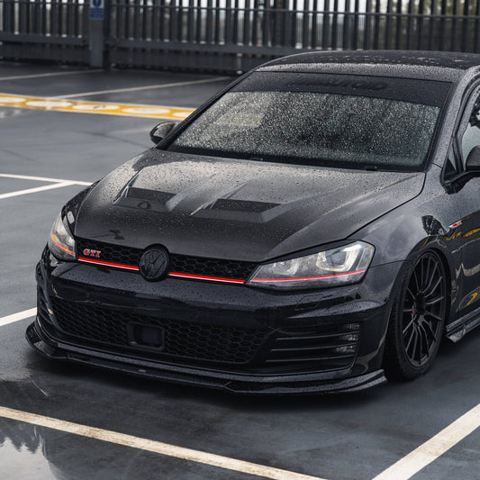 ZAERO Design EVO-1 Front Splitter Gloss Black VW | Multiple Fitments