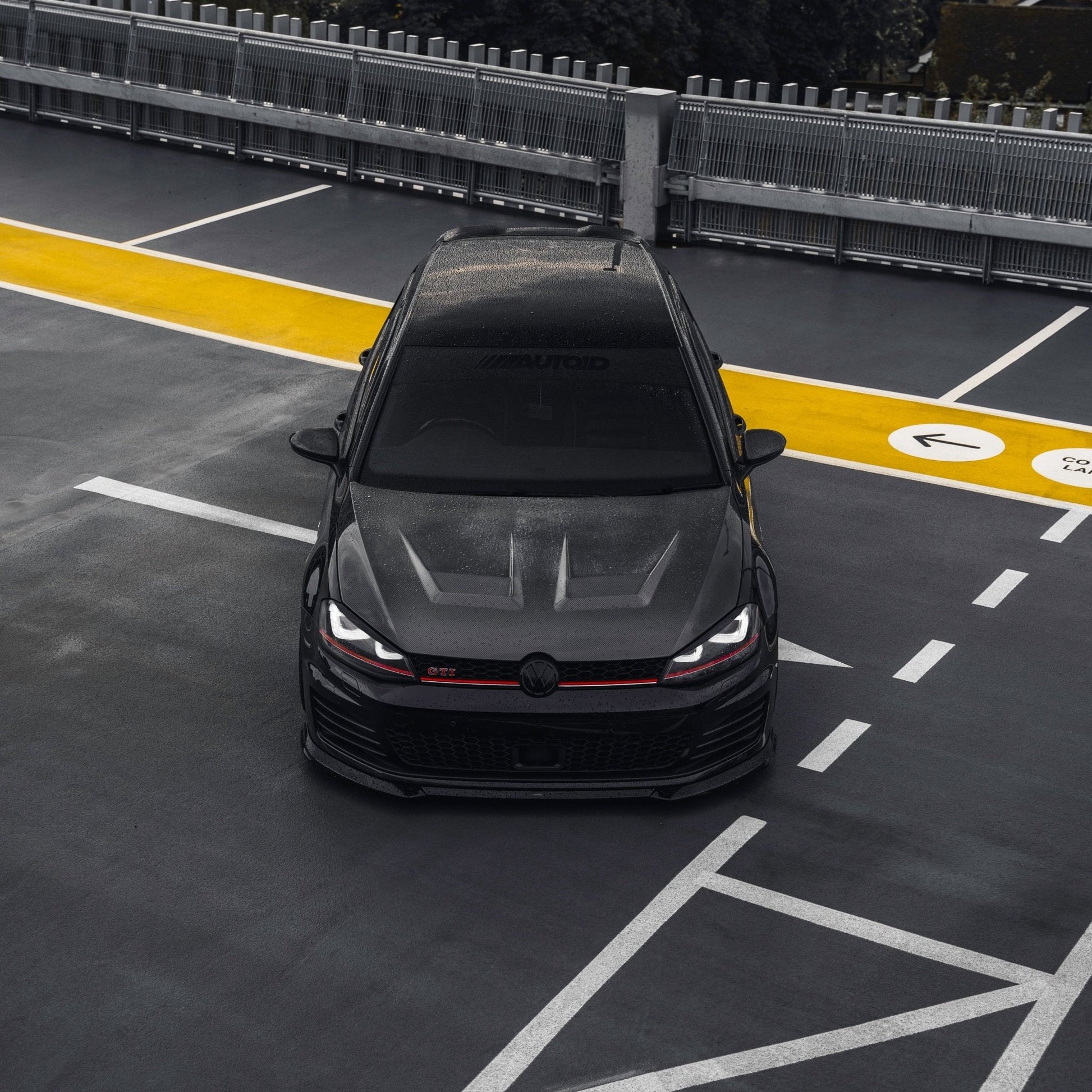 ZAERO Design EVO-1 Front Splitter Gloss Black VW | Multiple Fitments