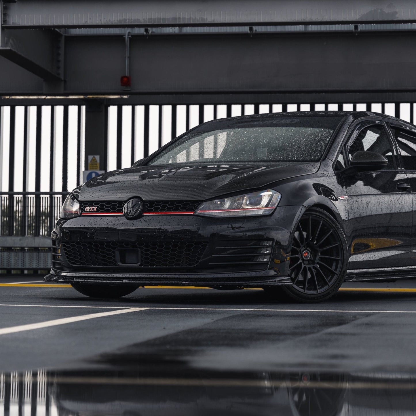 ZAERO Design EVO-1 Front Splitter Gloss Black VW | Multiple Fitments