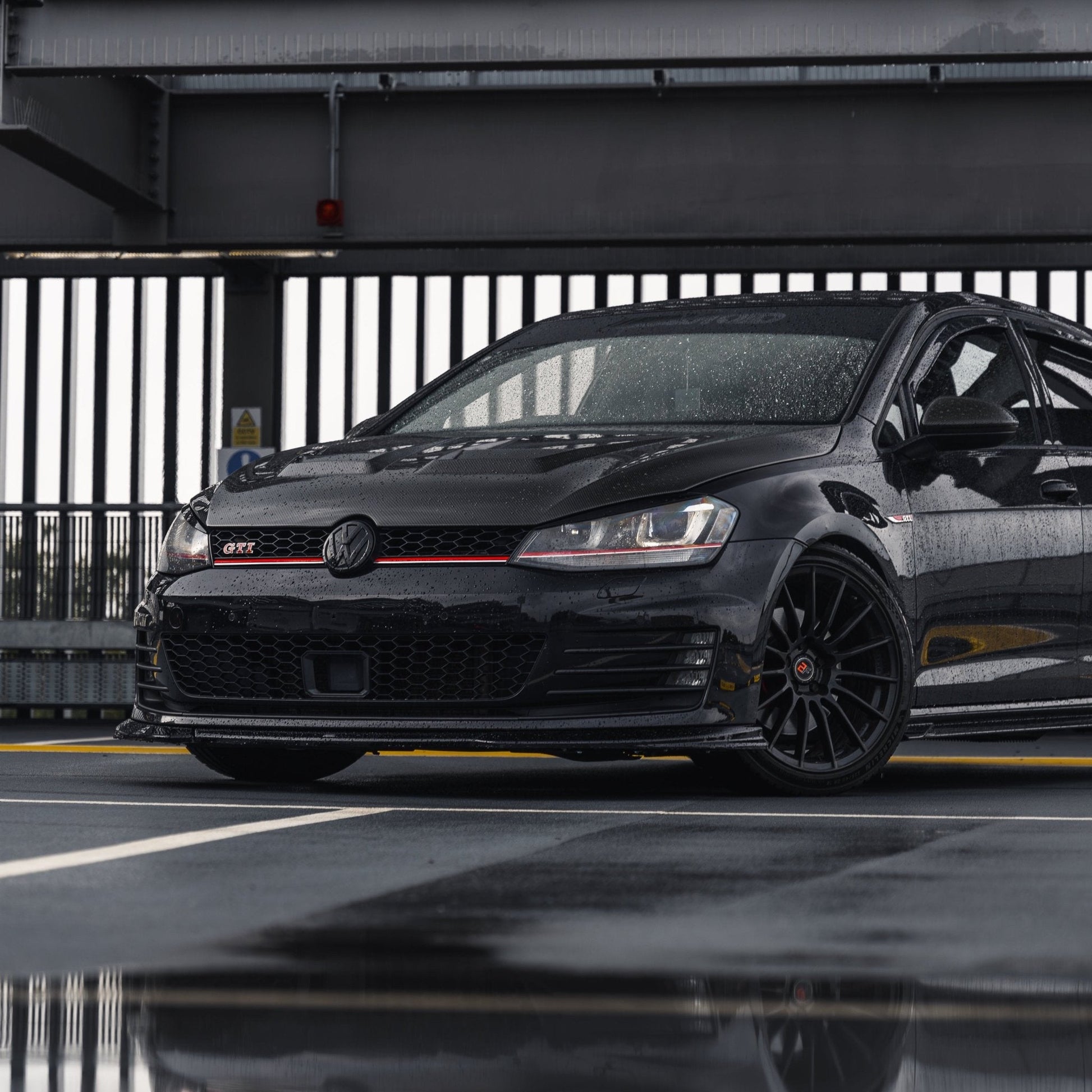 ZAERO Design EVO-1 Front Splitter Gloss Black VW | Multiple Fitments