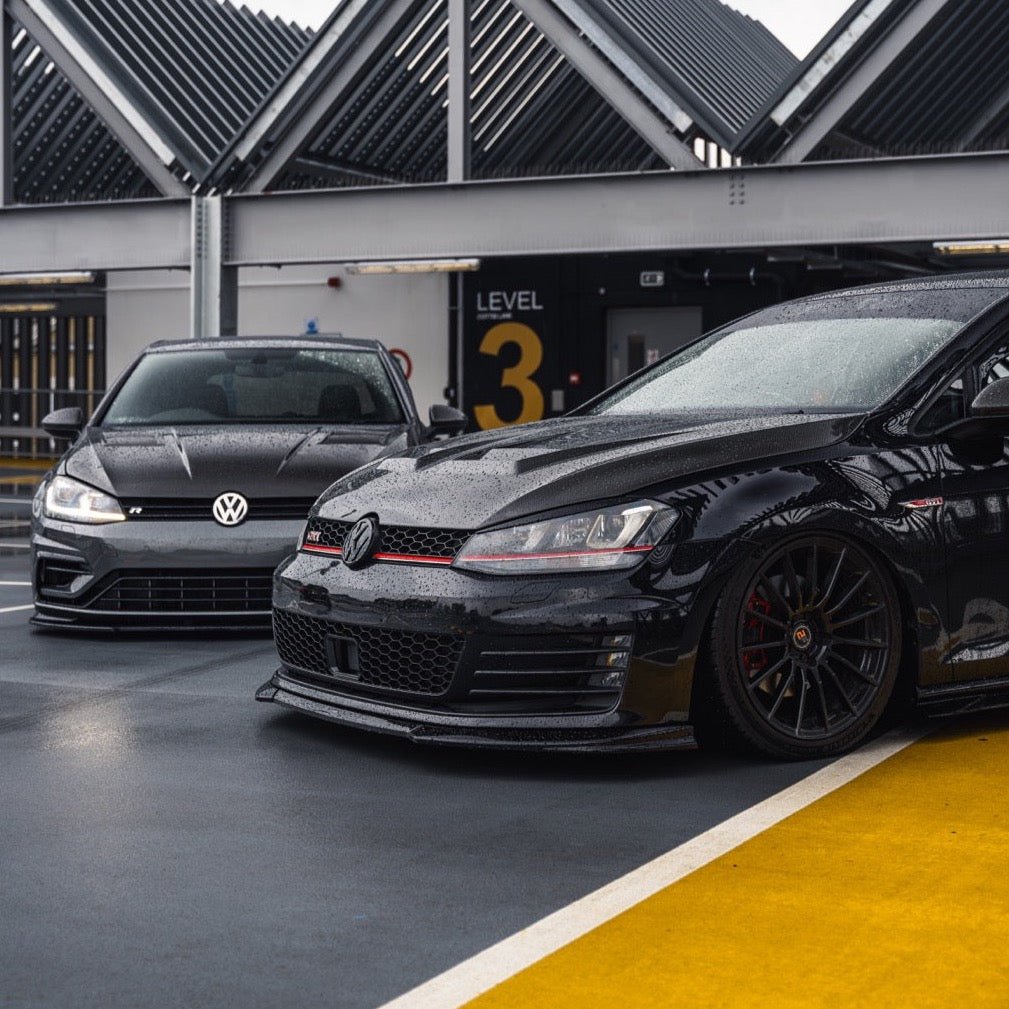ZAERO Design EVO-1 Front Splitter Gloss Black VW | Multiple Fitments