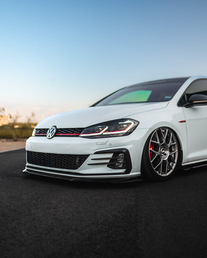 ZAERO EVO-1 Gloss Black Front Splitter for VW Golf | Volkswagen Golf