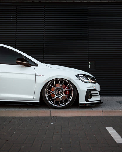 ZAERO EVO-1 Gloss Black Front Splitter for VW Golf | Volkswagen Golf