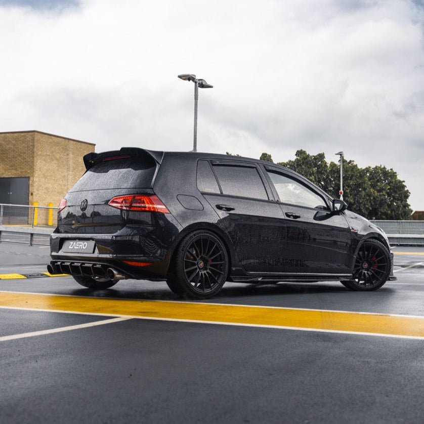 ZAERO Design EVO-1 Rear Diffuser Gloss Black VW | Volkswagen Golf GTI