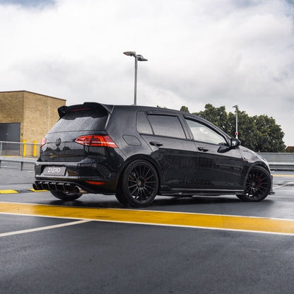 ZAERO Design EVO-1 Rear Diffuser Gloss Black VW | Volkswagen Golf GTI