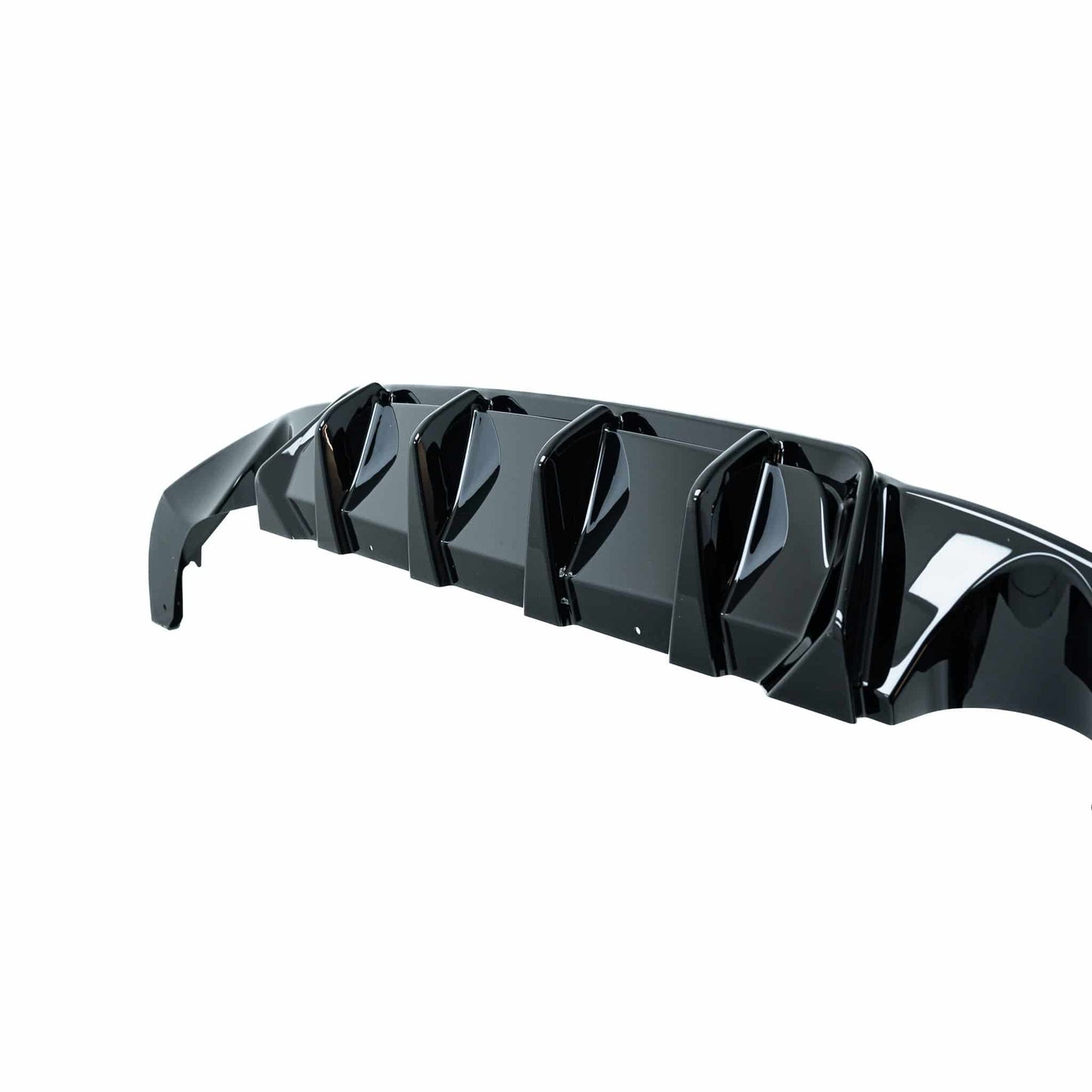 ZAERO EVO-1 Gloss Black Rear Diffuser for VW Golf GTI Mk7.5
