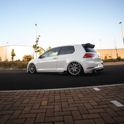 ZAERO EVO-1 Gloss Black Rear Diffuser for VW Golf GTI Mk7.5