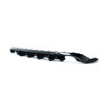 ZAERO EVO-1 Gloss Black Rear Diffuser for VW Golf GTI Mk7.5