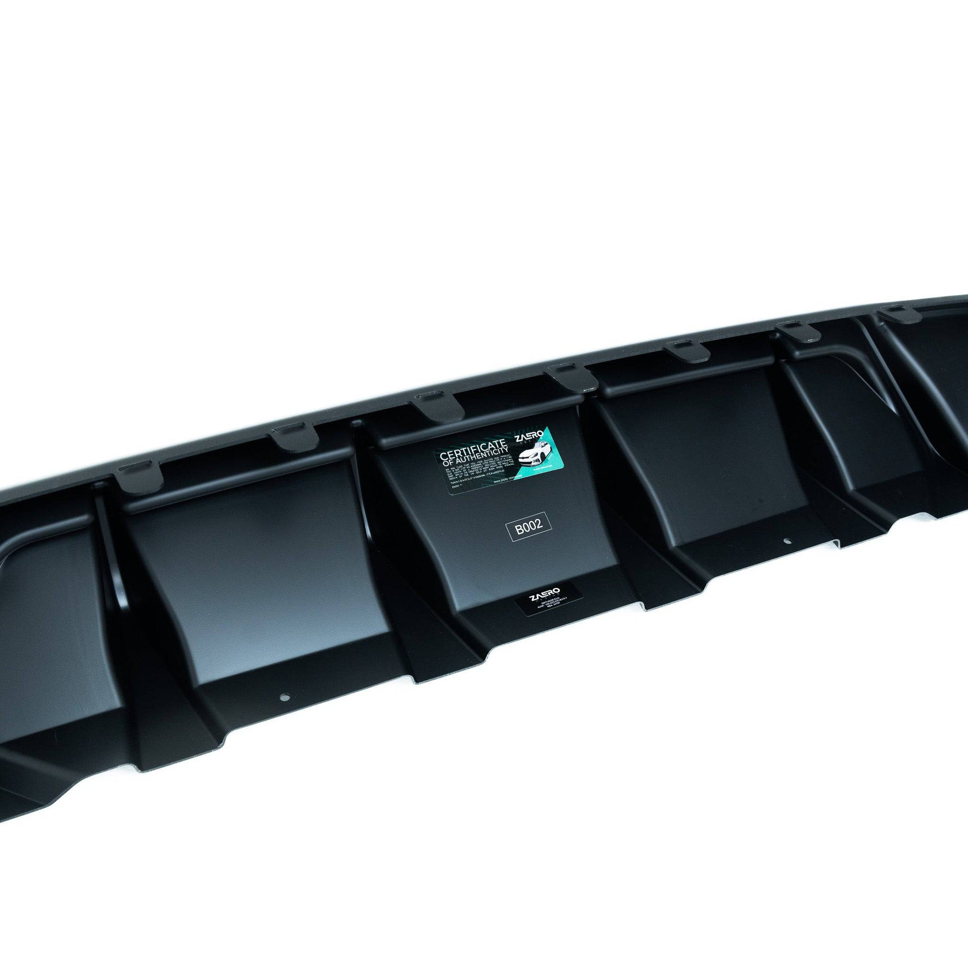 ZAERO EVO-1 Gloss Black Rear Diffuser for VW Golf GTI Mk7.5