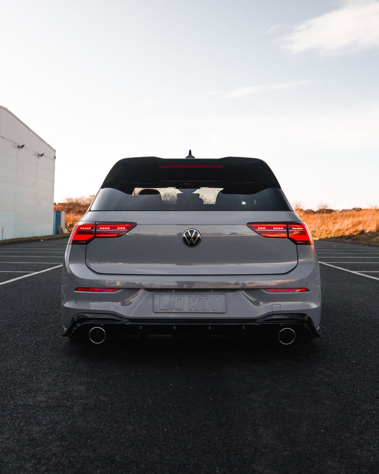 ZAERO EVO-1 Gloss Black Rear Diffuser for VW Golf | Volkswagen Golf