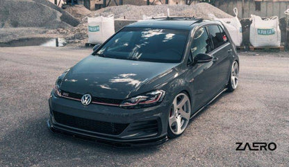 ZAERO EVO-1 Gloss Black Front Splitter VW | Volkswagen Golf GTI TCR