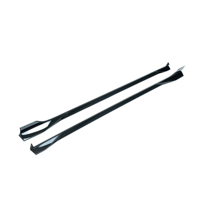 ZAERO EVO-1 Gloss Black Side Skirts for VW Golf Mk7 | Volkswagen Golf