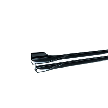 ZAERO EVO-1 Gloss Black Side Skirts for VW Golf Mk7 | Volkswagen Golf