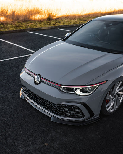 ZAERO EVO-1 Gloss Black Front Splitter for VW Golf | Volkswagen Golf