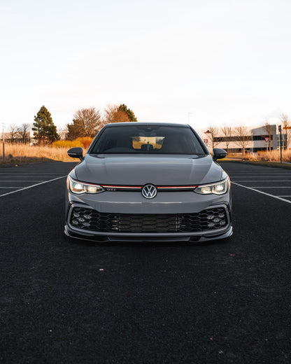 ZAERO EVO-1 Gloss Black Front Splitter for VW Golf | Volkswagen Golf