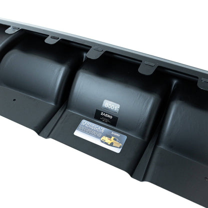 ZAERO EVO-1 Gloss Black Rear Diffuser for VW Golf R Mk7.5