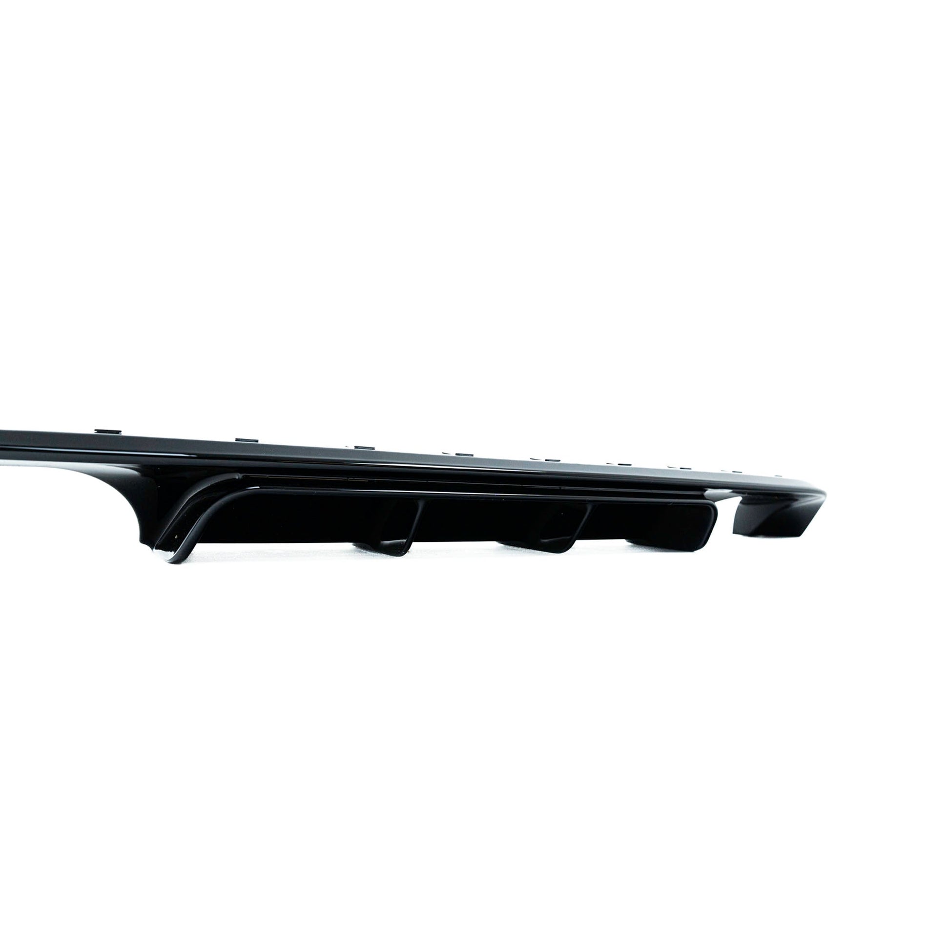 ZAERO EVO-1 Gloss Black Rear Diffuser for VW Golf R Mk7.5