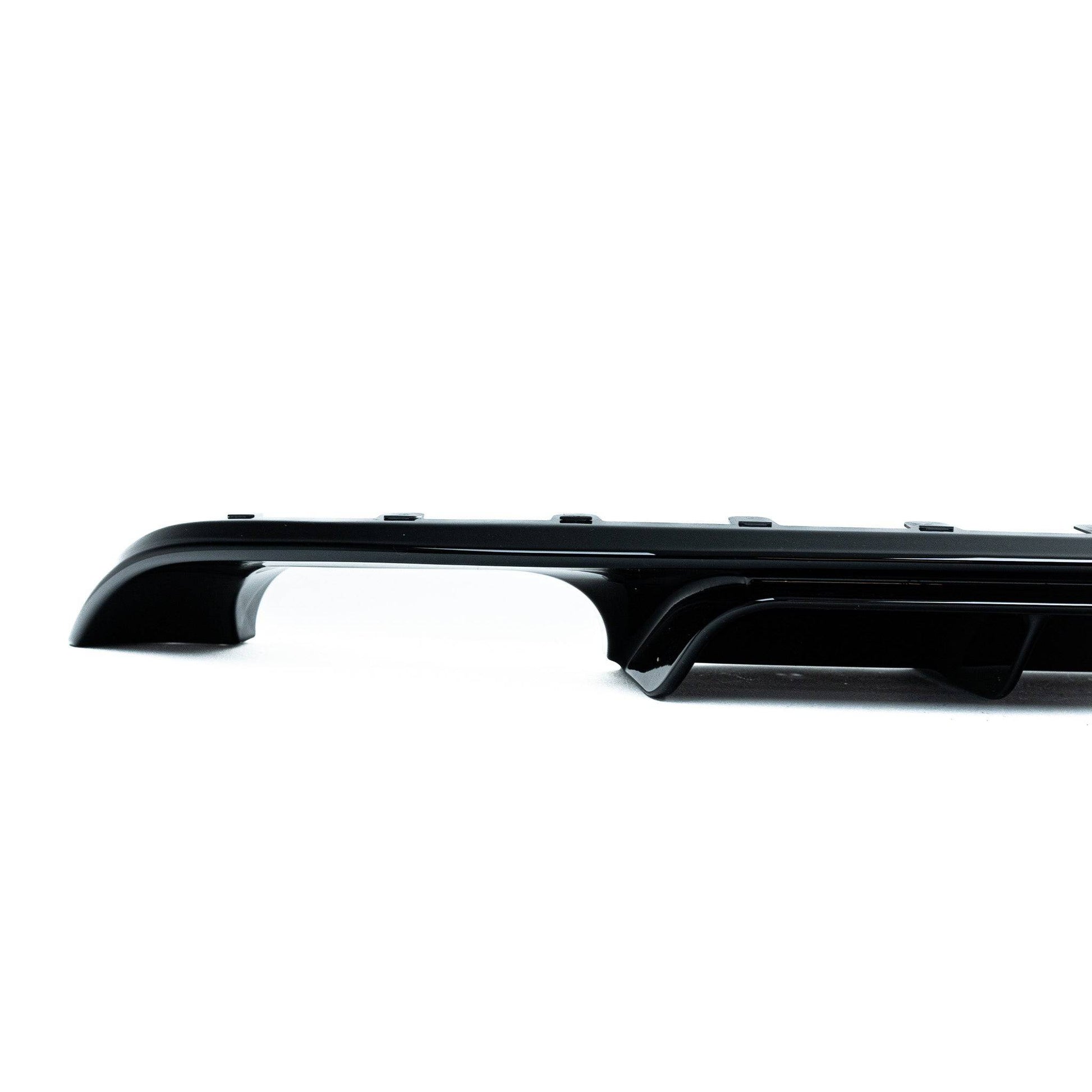 ZAERO EVO-1 Gloss Black Rear Diffuser for VW Golf R Mk7.5