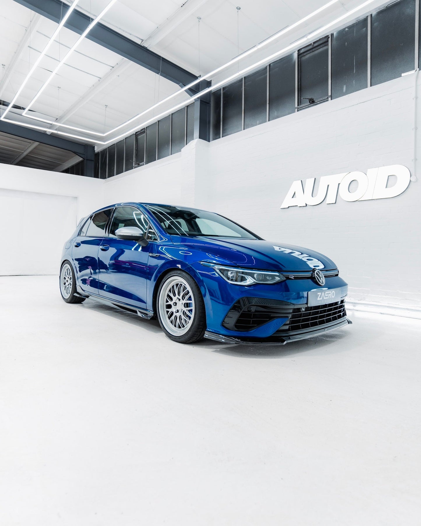 ZAERO EVO-1 Front Splitter for VW Golf R Mk8 – | Volkswagen Golf R
