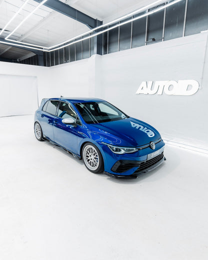 ZAERO EVO-1 Front Splitter for VW Golf R Mk8 – | Volkswagen Golf R