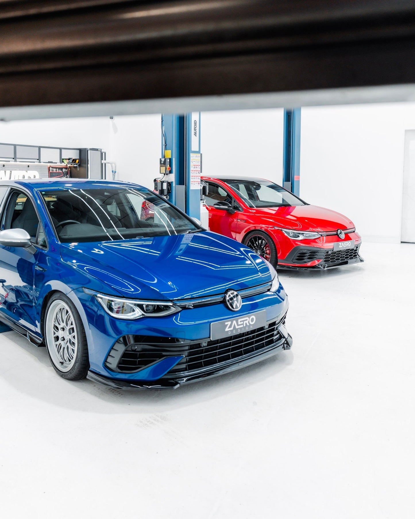 ZAERO EVO-1 Front Splitter for VW Golf R Mk8 – | Volkswagen Golf R